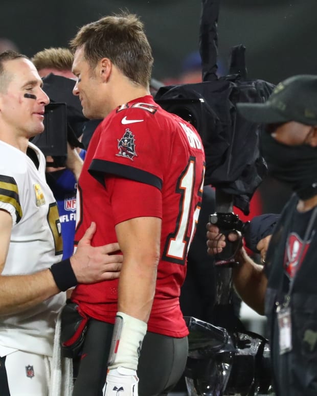 Drew Brees and Tom Brady